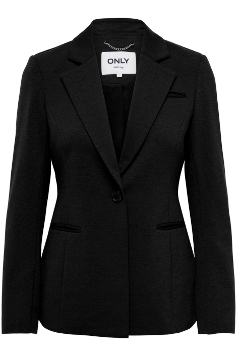 Only zwarte dames blazer | Vooraanzicht