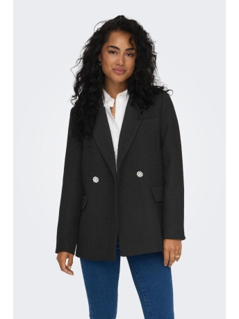Only Blazer ONLNUAN BOUCLE BLAZER CC OTW 15293957 Black
