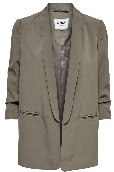 Only beige dames blazer | Vooraanzicht