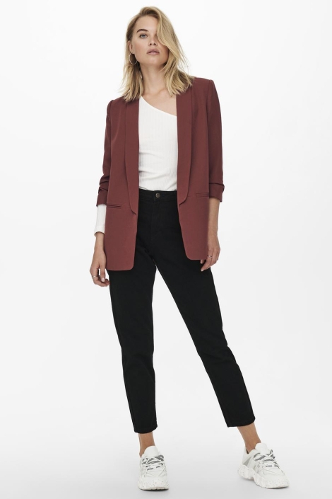 Only bordeaux dames blazer | Model