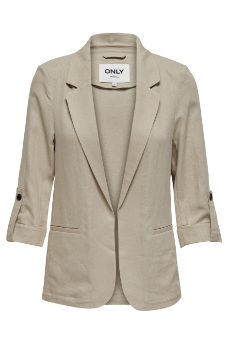 Only beige dames blazer | Vooraanzicht