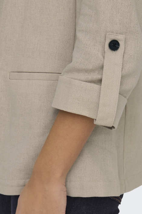 Only beige dames blazer | Close up