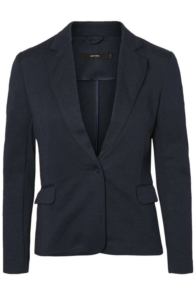 Vero Moda blauwe dames blazer | Vooraanzicht