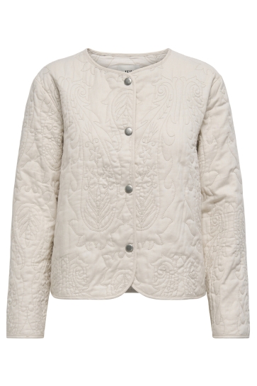 Jacqueline de Yong Jas JDYAMIA L/S QUILTED SHACKET WVN 15351569 SANDSHELL