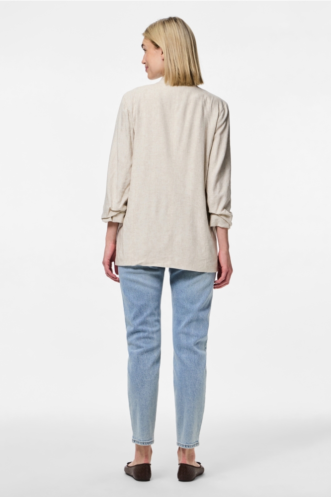 PCPIA BOSELLA BLAZER WVN NOOS 17154738 Birch/MELANGE