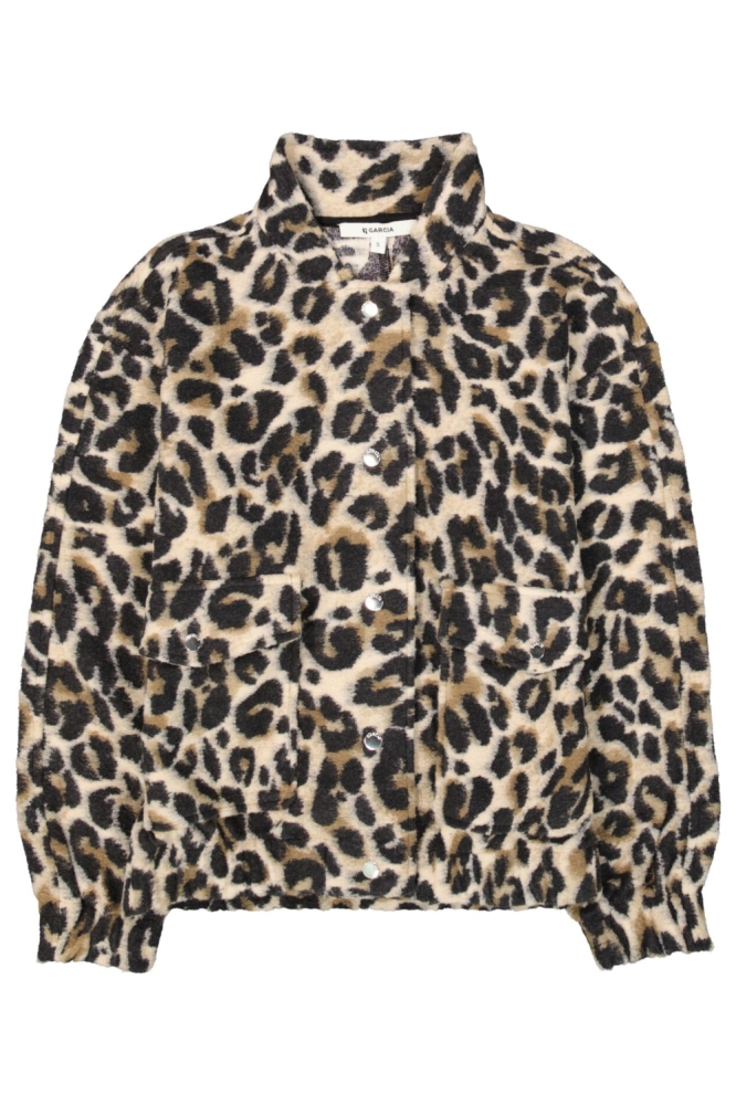 Garcia beige dames jas | Vooraanzicht