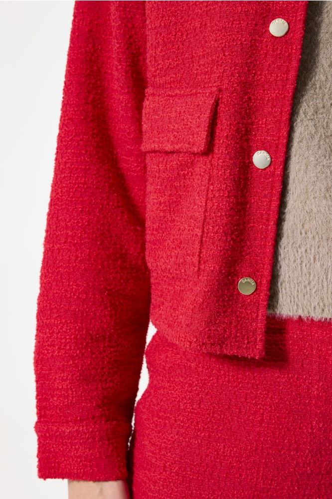 Garcia rode dames blazer | Close up