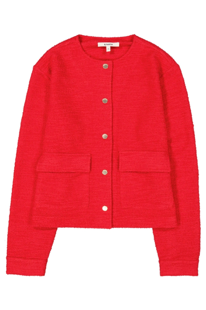 Garcia rode dames blazer | Vooraanzicht