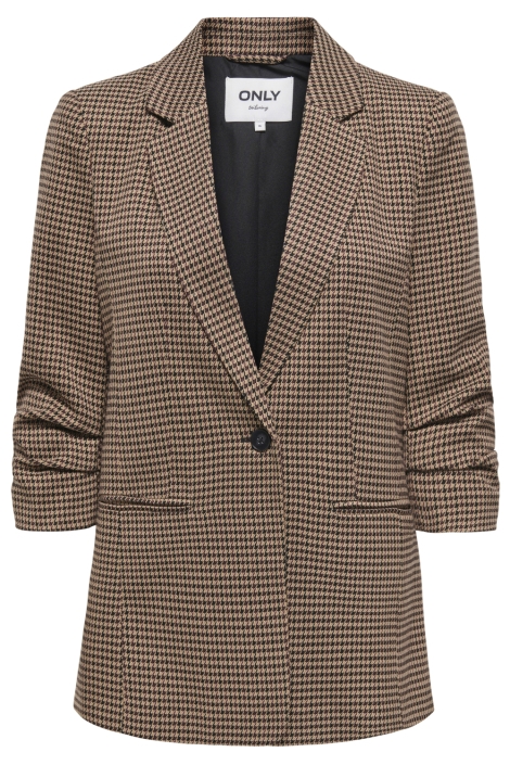 Only bruine dames blazer | Vooraanzicht