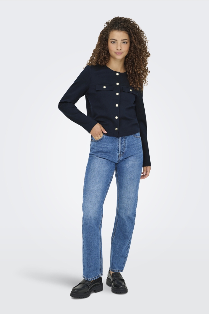 Only blauwe dames blazer | Model