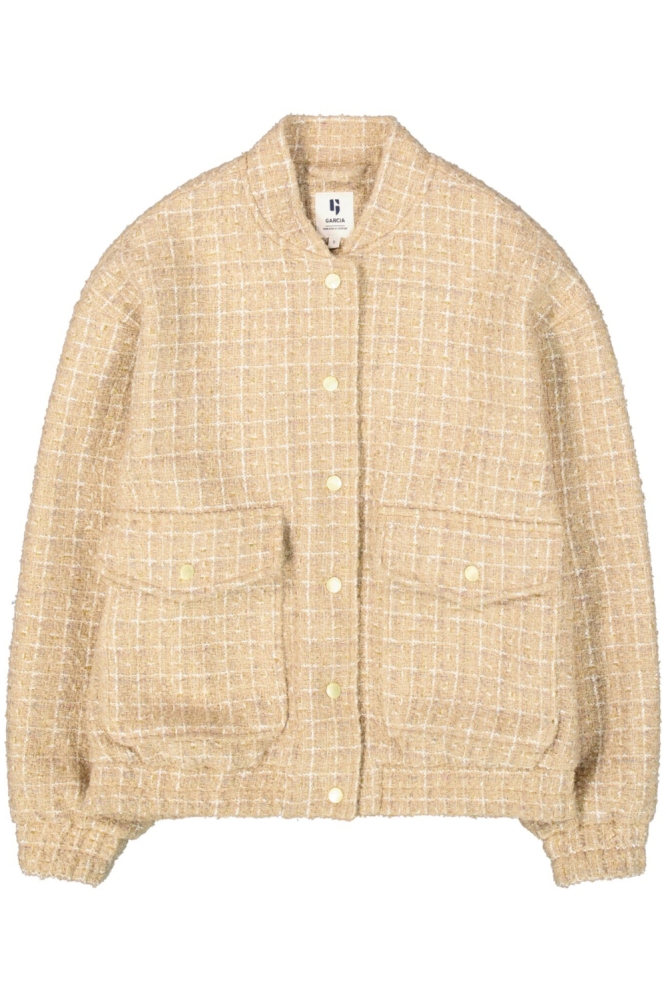 Garcia zand dames jas | Vooraanzicht