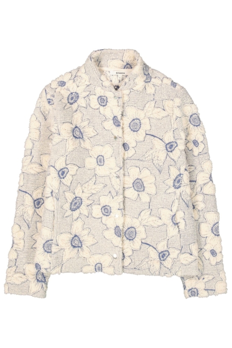 Garcia witte dames jas | Vooraanzicht