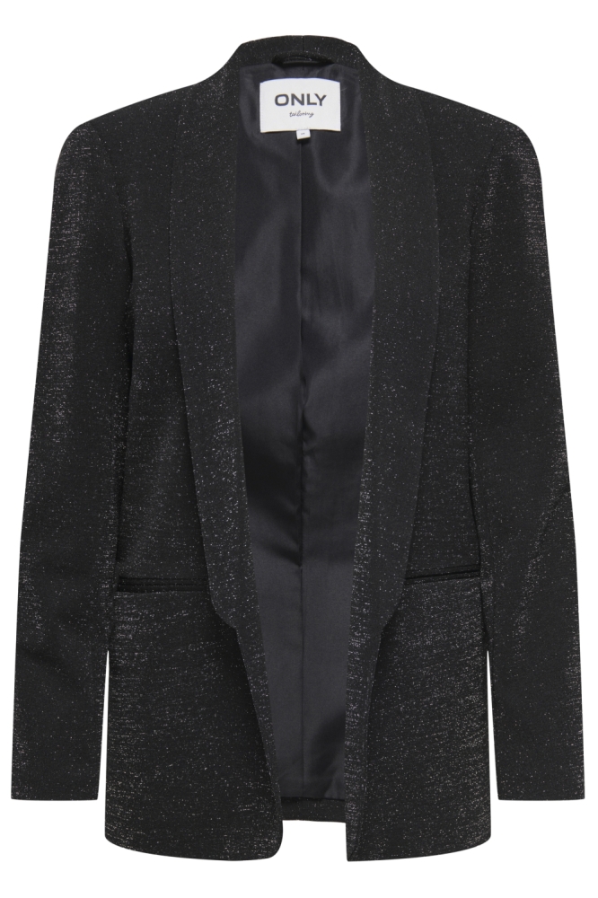 Only zwarte dames blazer | Vooraanzicht