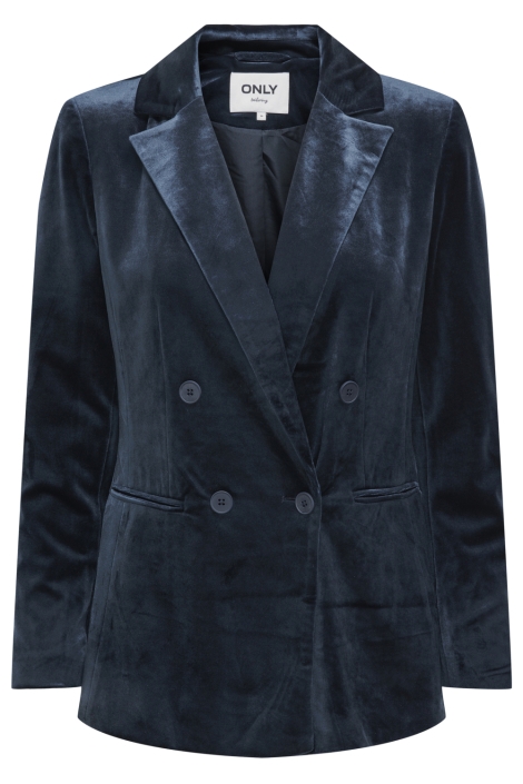 Only blauwe dames blazer | Vooraanzicht