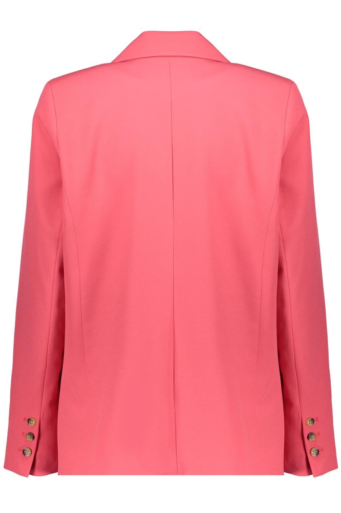Geisha roze dames blazer | Achteraanzicht