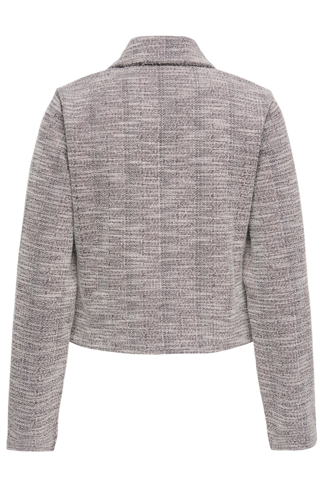 Jacqueline de Yong beige dames jas | Achteraanzicht