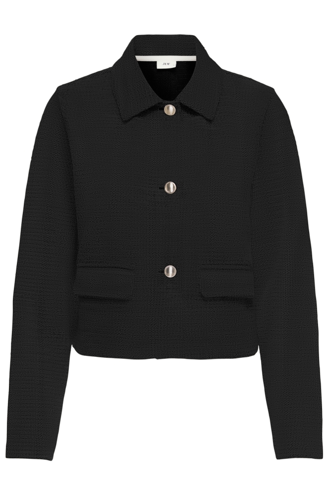 Jacqueline de Yong zwarte dames blazer | Vooraanzicht