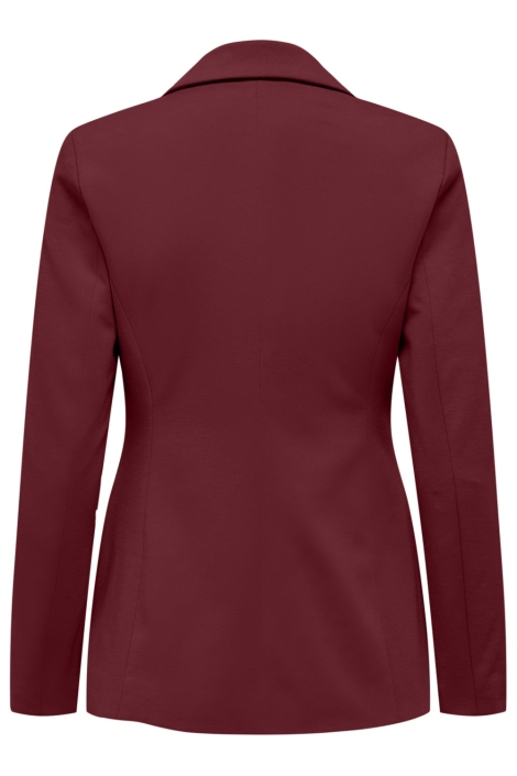Only bordeaux dames blazer | Achteraanzicht