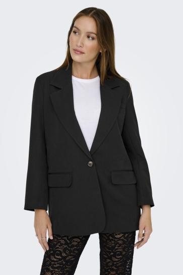 Only Blazer ONLHATTIE-LANA L/S OVERS MEL BLAZER 15318088 Black