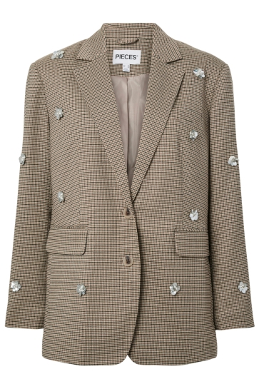 Pieces Blazer PCKAMIL CHECK SEQUIN BLAZER 17166524 