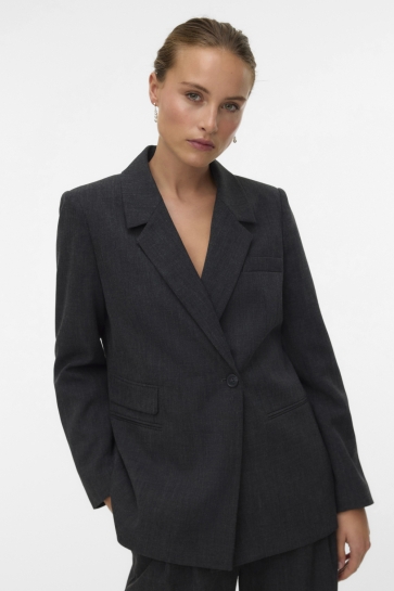 Vero Moda Blazer VMBESTIE LS REGULAR BLAZER NOOS 10331959 DARK GREY MELANGE