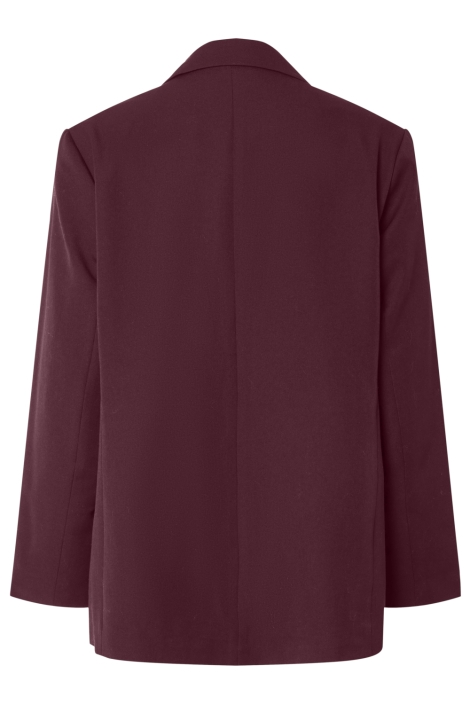 Pieces bordeaux dames blazer | Achteraanzicht