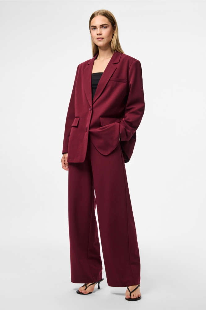 Pieces bordeaux dames blazer | Model