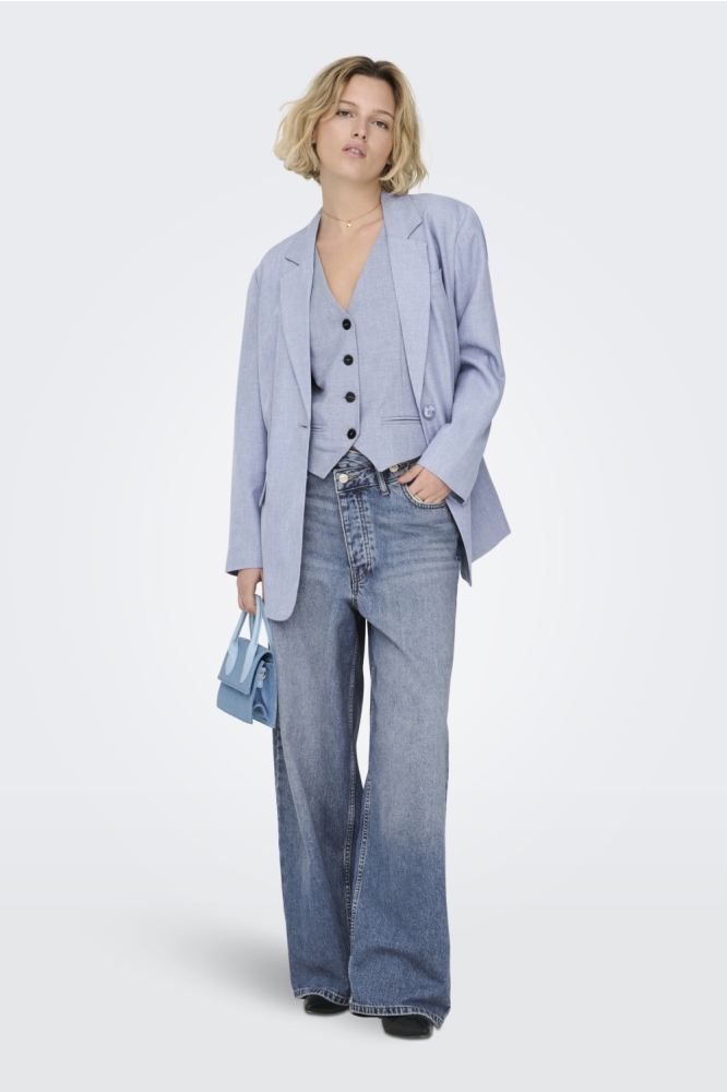 Only blauwe dames blazer | Model