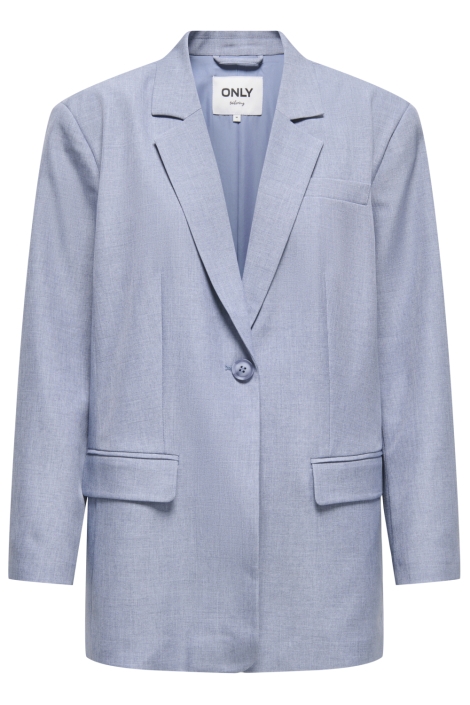 Only blauwe dames blazer | Vooraanzicht