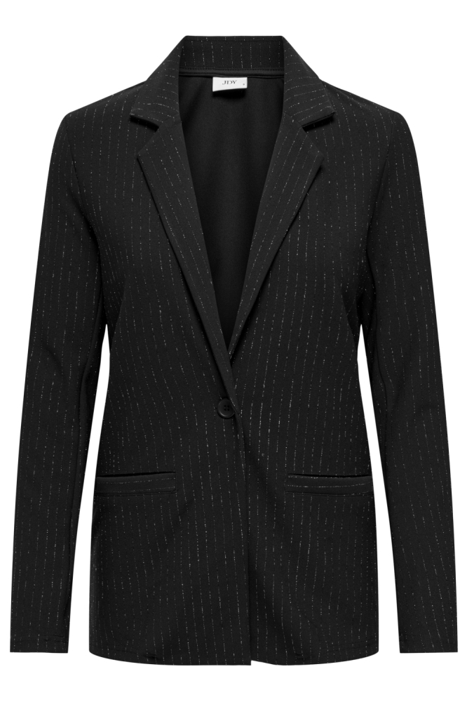 Jacqueline de Yong zwarte dames blazer | Vooraanzicht