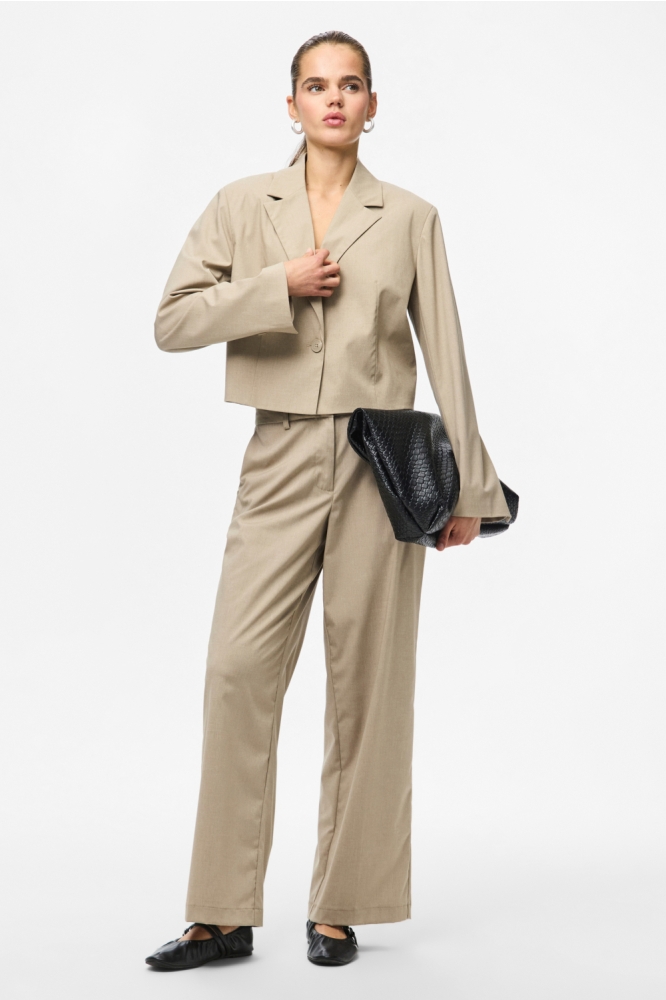 Pieces camel dames blazer | Model