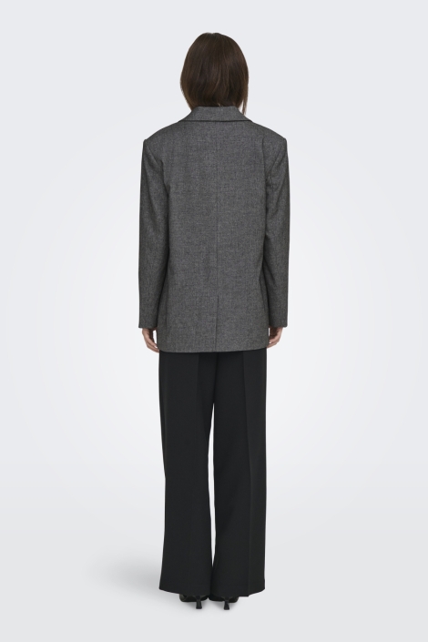 Jacqueline de Yong zwarte dames blazer | Model