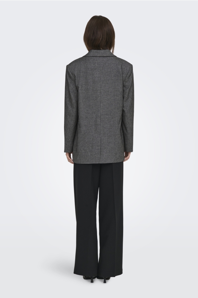 Jacqueline de Yong zwarte dames blazer | Model