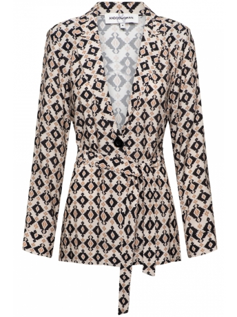 AndCo Woman Blazer ALLISON KELIM BZ138 10850 BH Biscuit