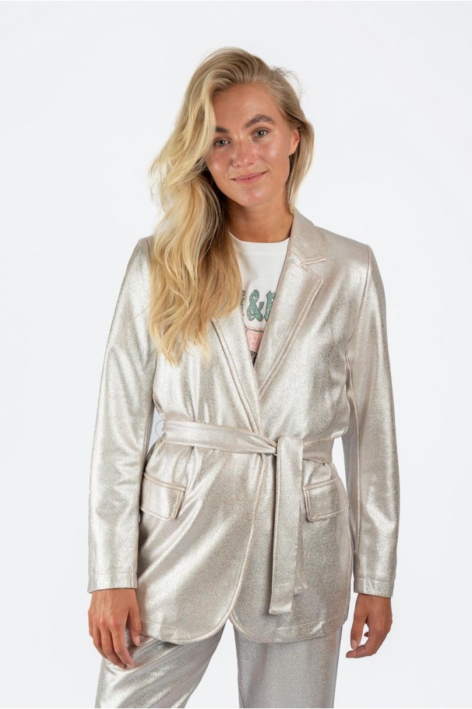JIL BLAZER 23NQF22 ZILVER