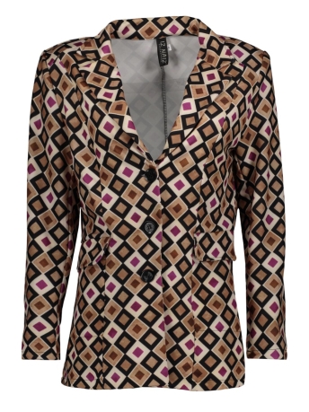 IZ NAIZ Blazer BLAZER 3792 BLOK FUCHIA