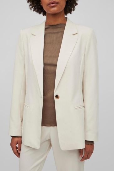 Vila VILOWNY STRAIGHT BLAZER - NOOS 14079590 Birch
