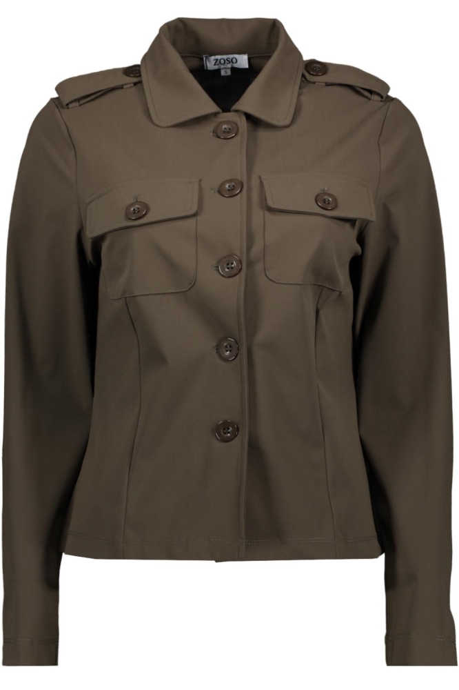 KATE TRAVEL JACKET 235 0033 BROWN
