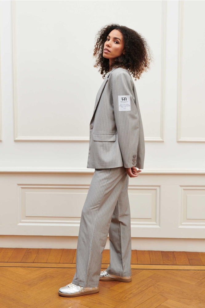 Lofty Manner grijze dames blazer | Model