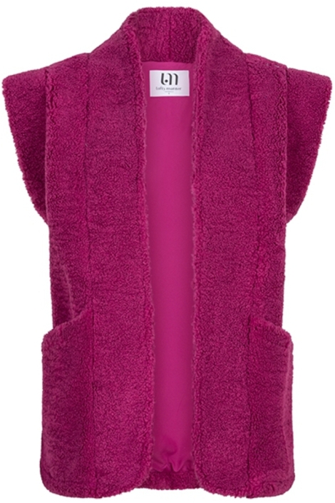 Lofty Manner paarse dames gilet | Vooraanzicht