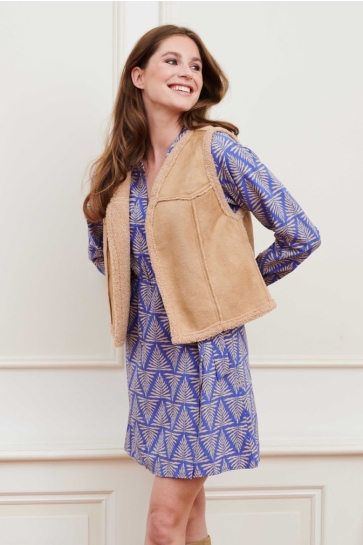 Lofty Manner Vest GILET MOIS QA49 196 beige