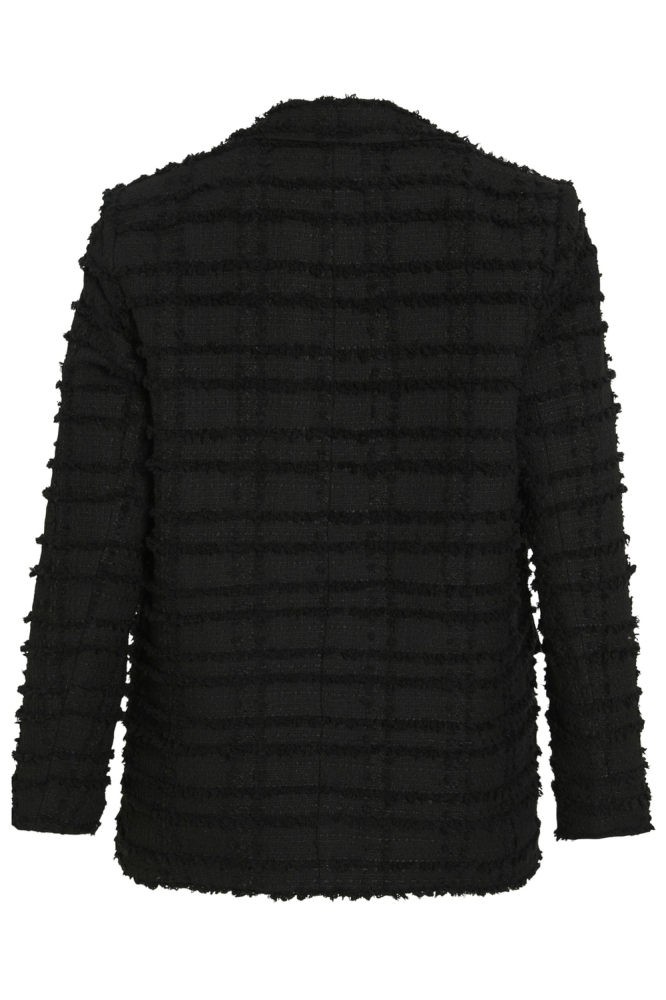 Vila zwarte dames blazer | Achteraanzicht