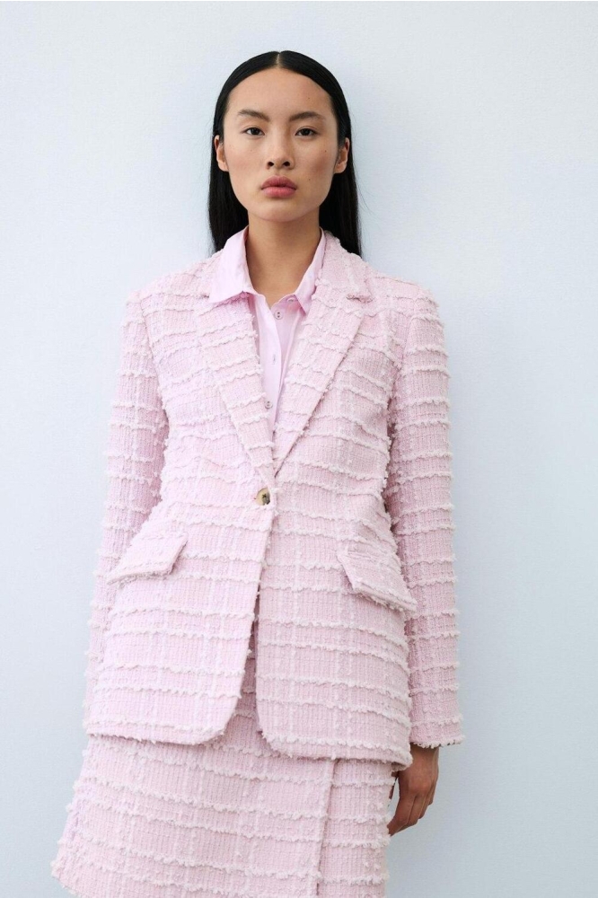VIARISANA L/S BLAZER/BFS 14104257 Winsome Orchid