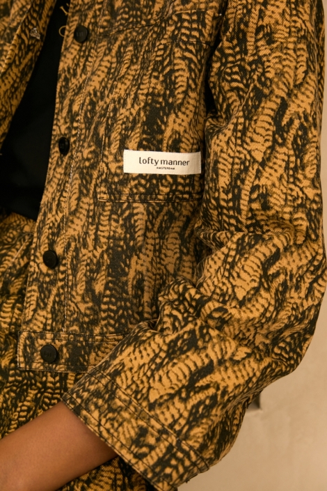 Lofty Manner multi color dames jas | Kleurstaal