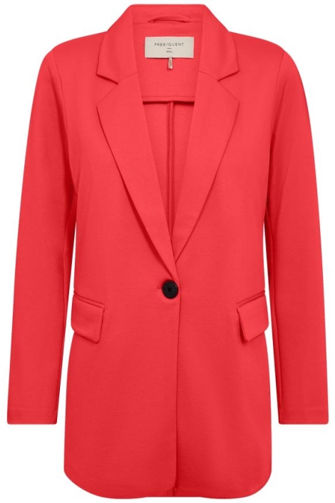 Freequent rode dames blazer | Vooraanzicht