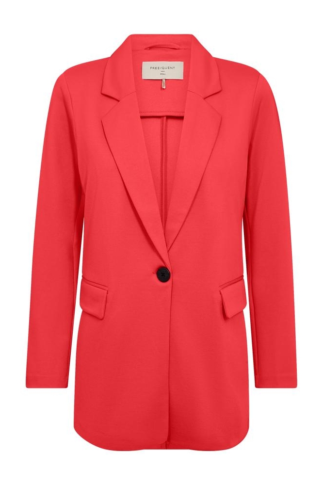 Freequent rode dames blazer | Vooraanzicht