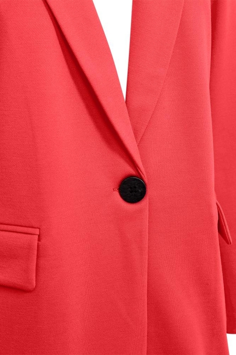 Freequent rode dames blazer | Kleurstaal