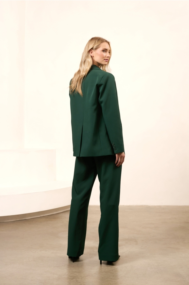Lofty Manner groene dames blazer | Model