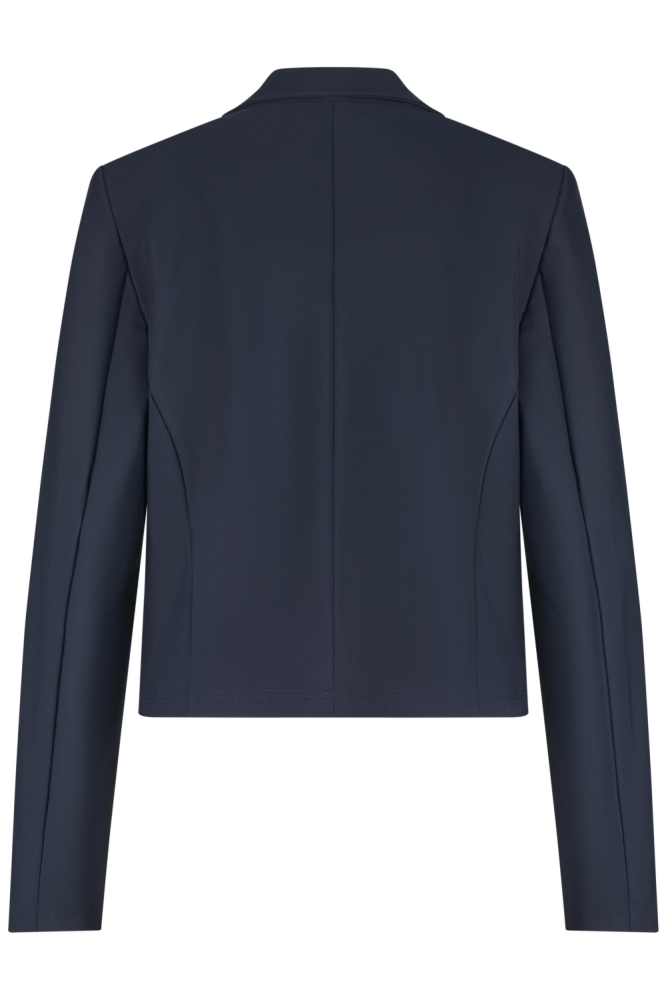 Lady Day blauwe dames blazer | Achteraanzicht