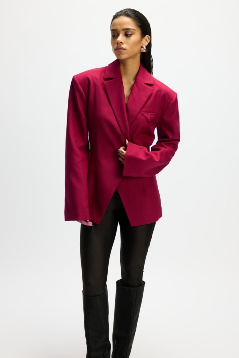 Refined Department bordeaux dames blazer | 